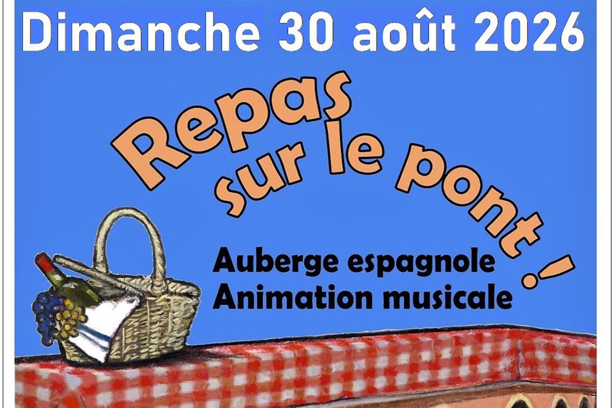 Repas sur le pont | Bergerac — visuel événement