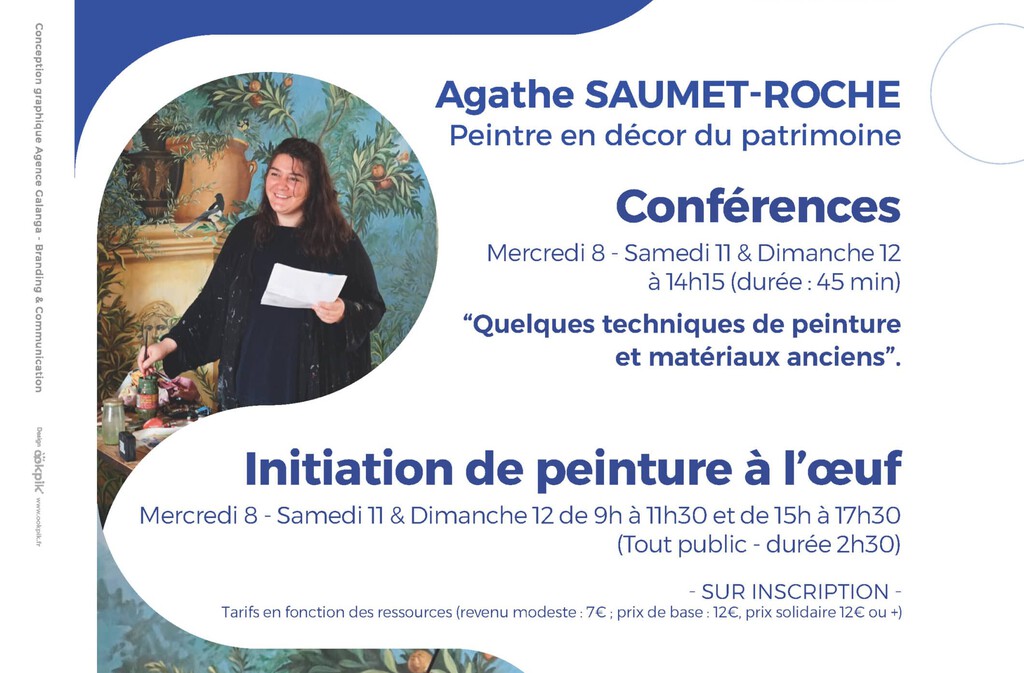 JEMA | Conférence et initiation avec Agathe SAUMET-ROCHE