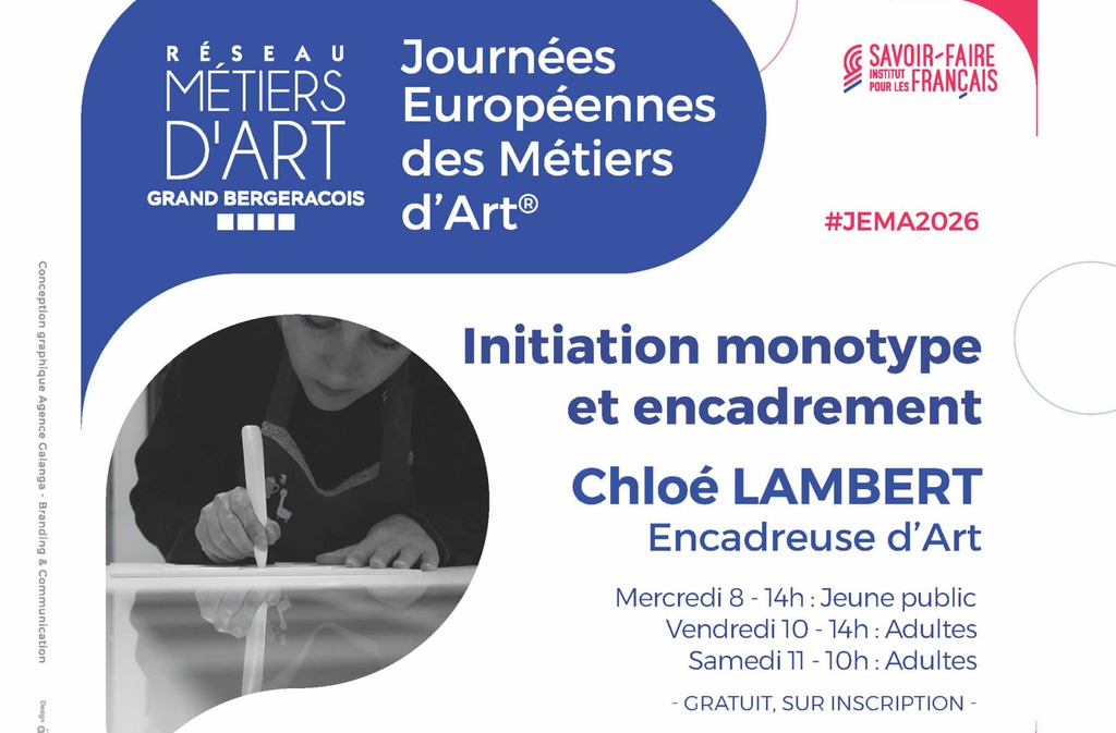 JEMA | Initiation Monotype et encadrement