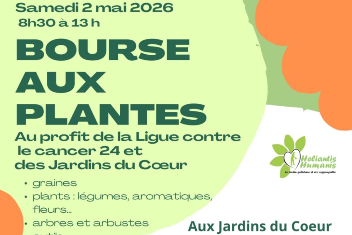 Bourse aux plantes 2026 — visuel événement