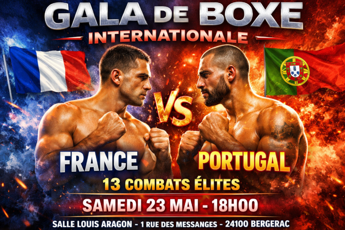 Gala de boxe International — visuel événement