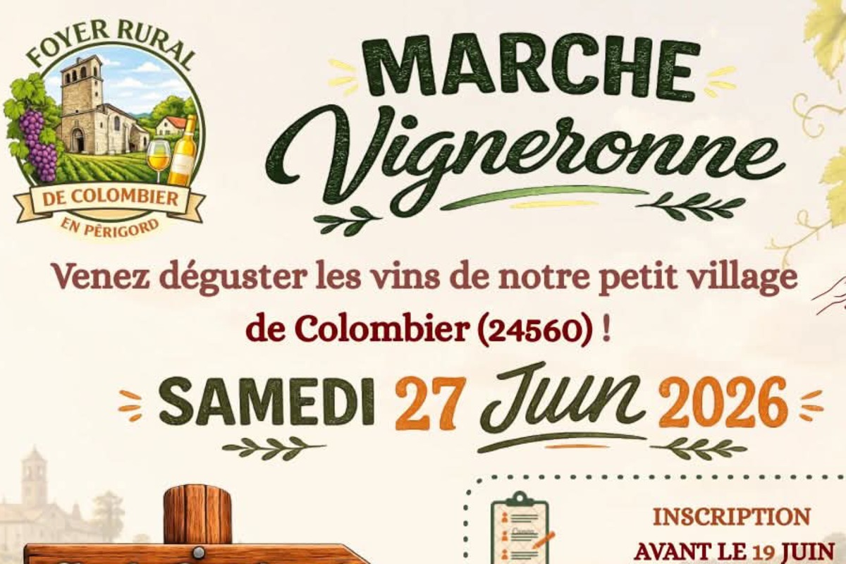 Marche Vigneronne — visuel événement