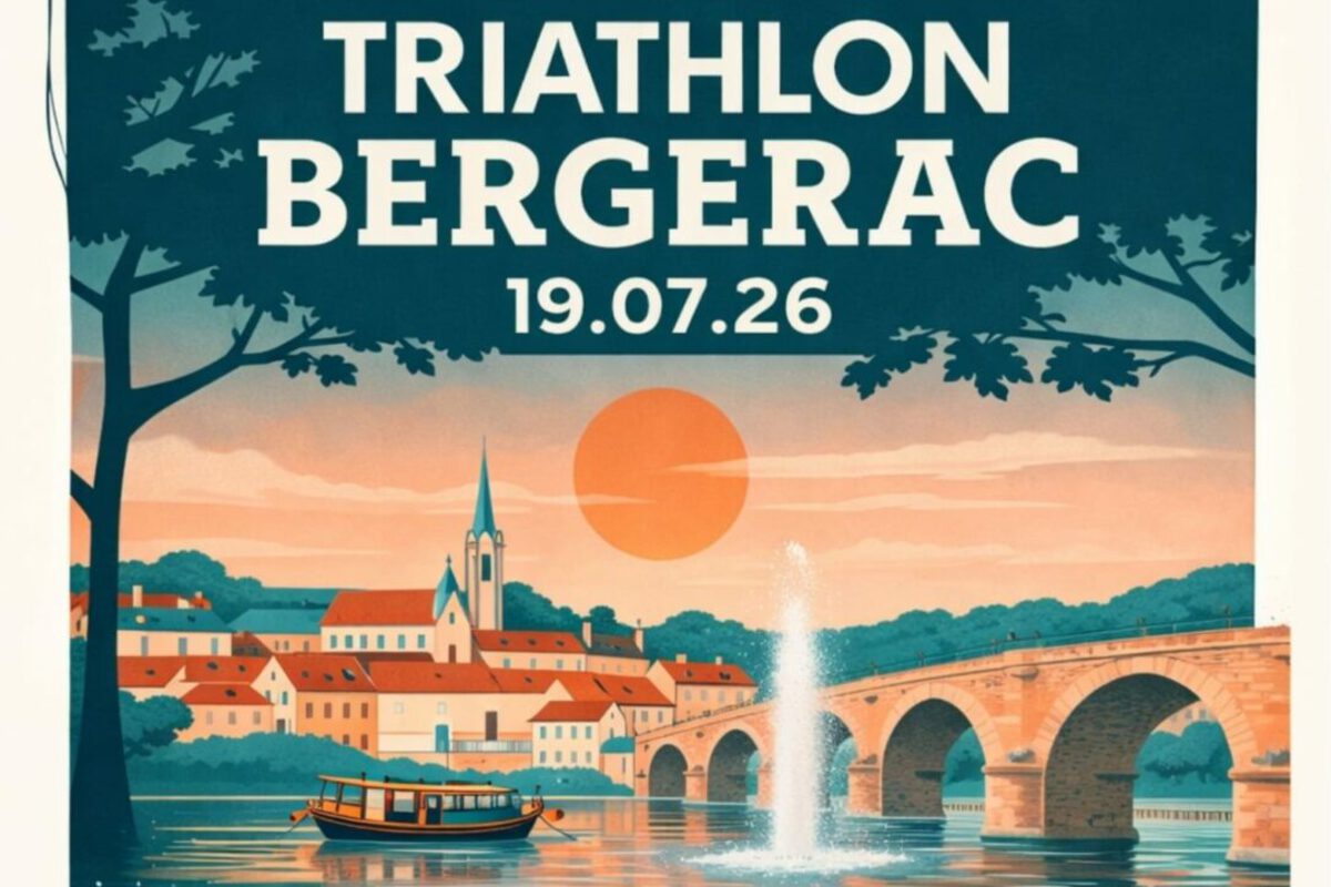 Triathlon de Bergerac — visuel événement