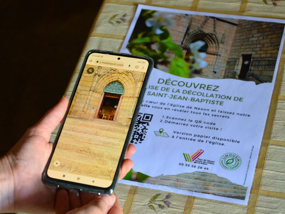 Visite en réalité augmentée de l'Église de la Décollation-de-Saint-Jean-Baptiste