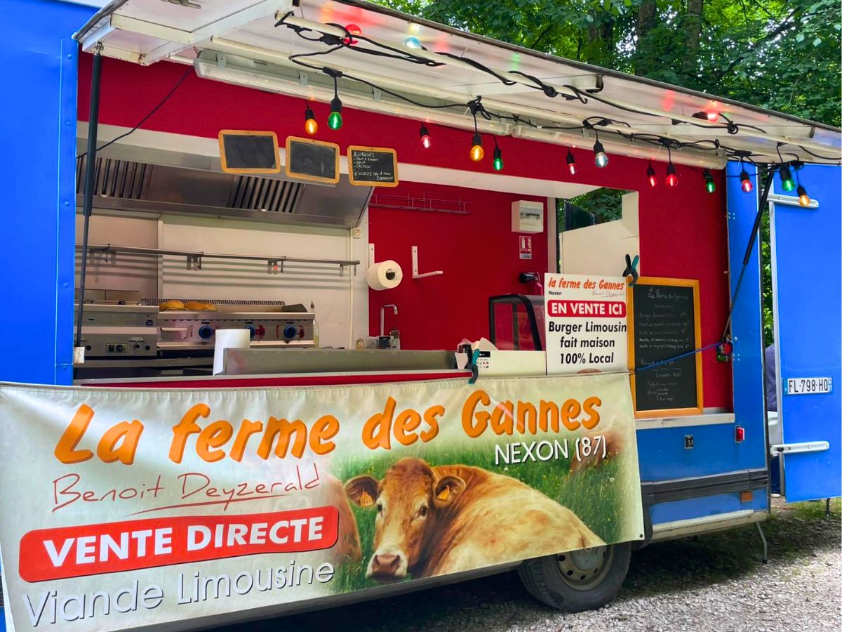 Food truck à Châlucet