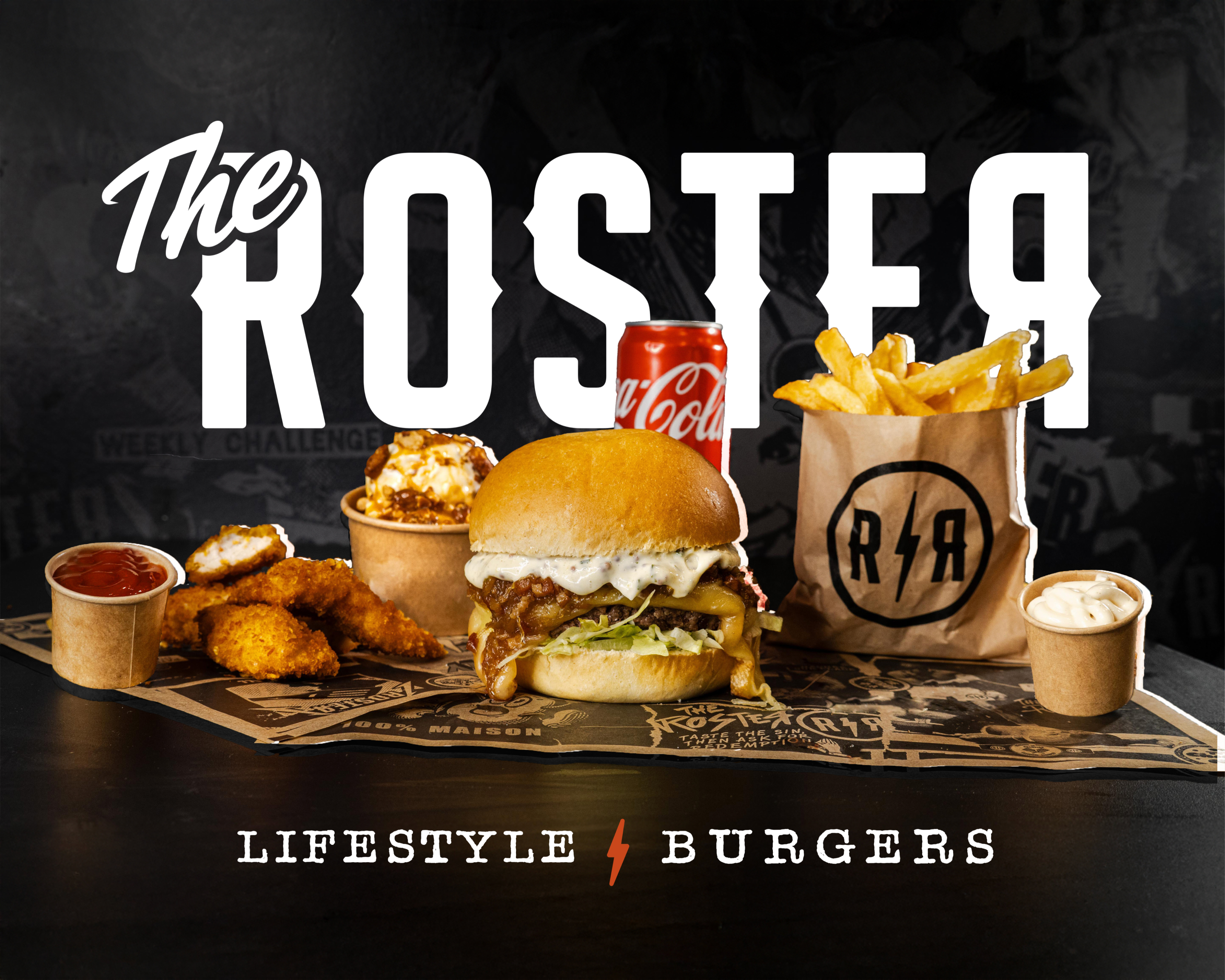 The Roster Lifestyle Burgers