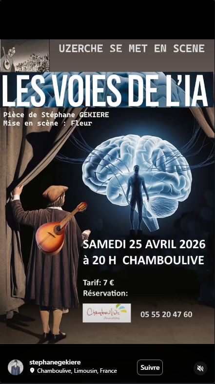 Pièce : Les voies de l'IA — visuel événement