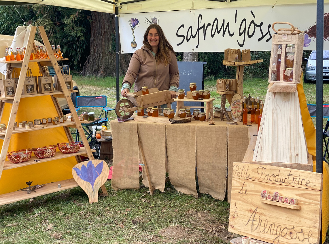 Safran’gòssa - Visite de la safranière — Producteurs & Artisans à Landes