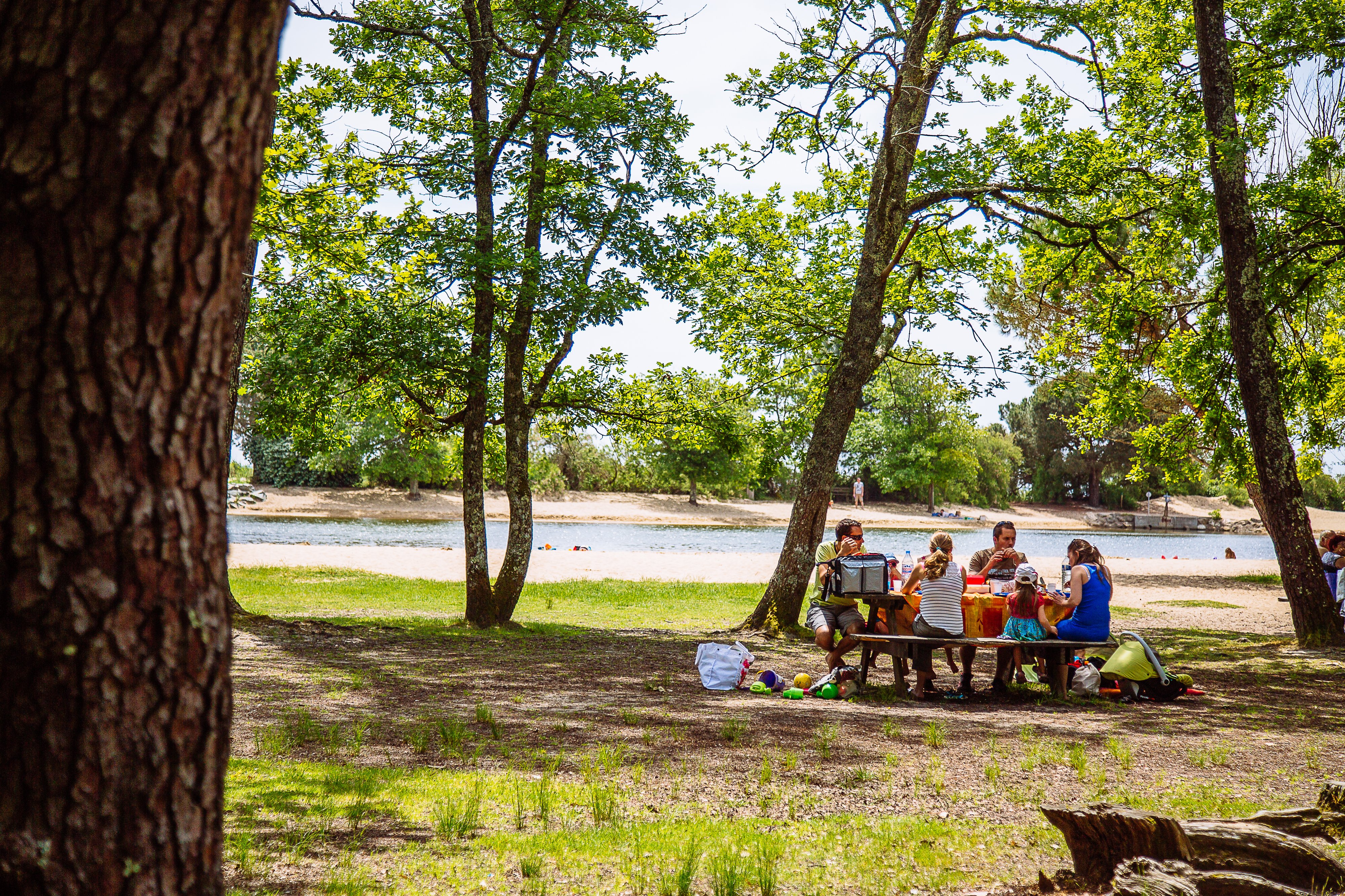 Aire de pique-nique et halte de repos vélo de Saint-Brice