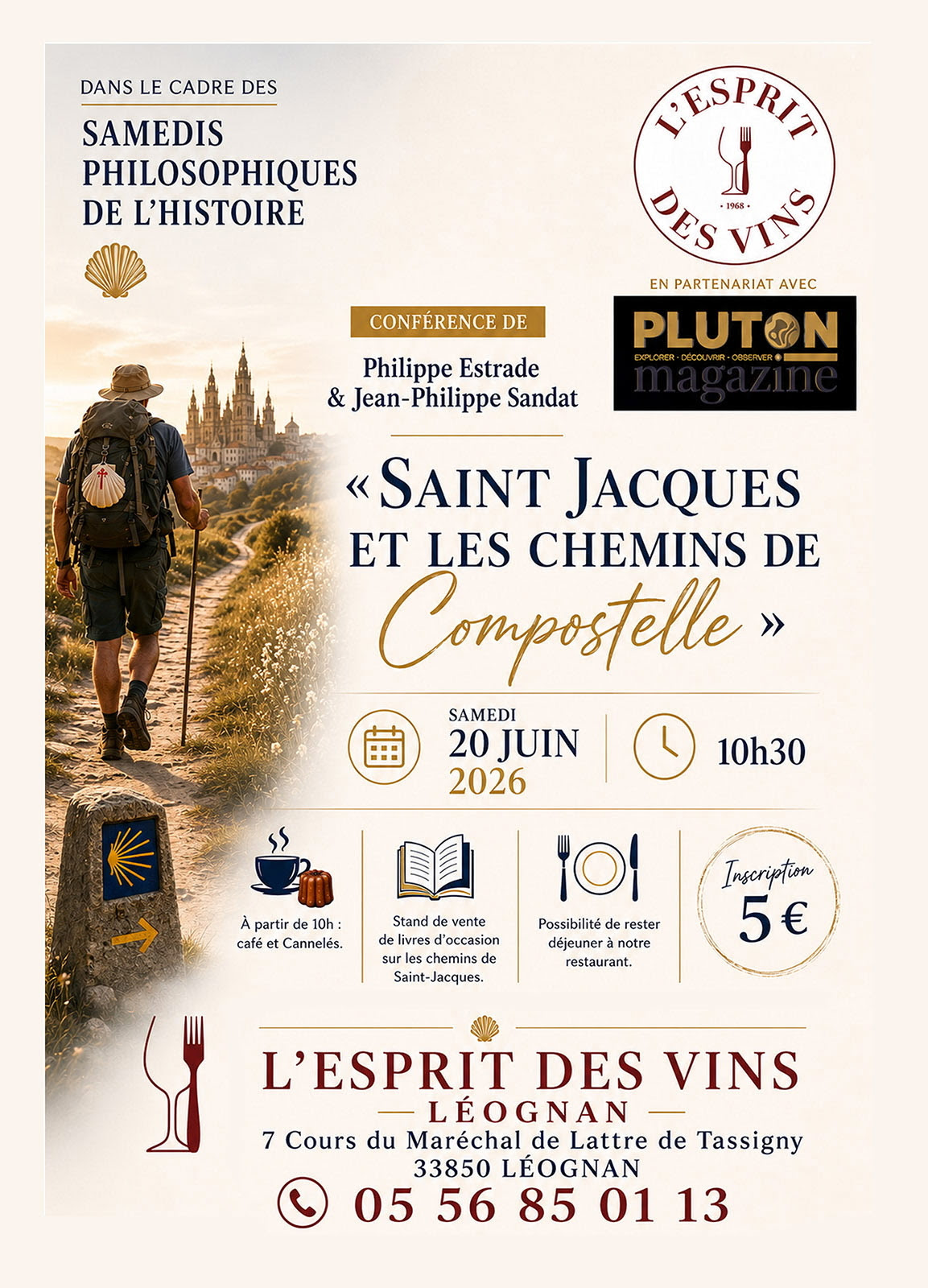 Conférence Saint-Jacques et les Chemins de Compostelle, Léognan - photo 2