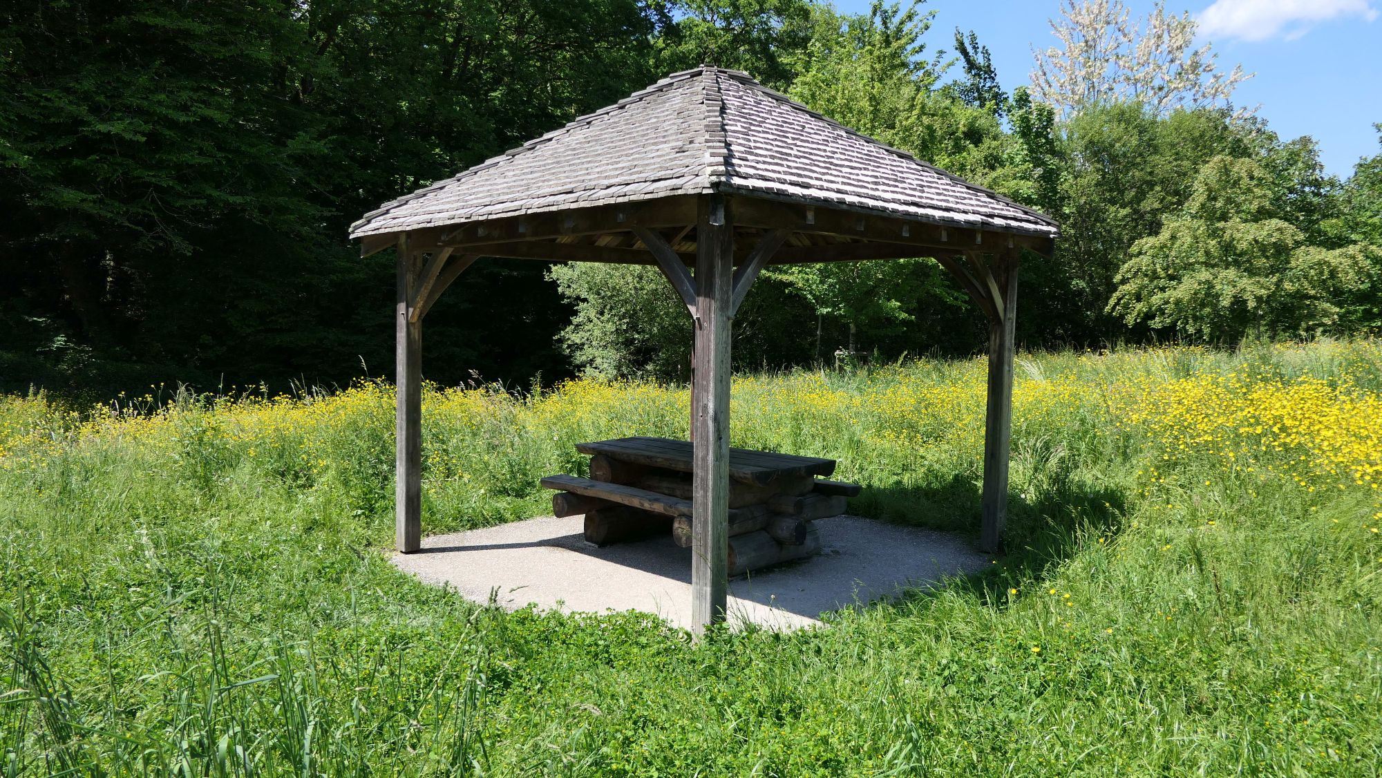 Aire de pique-nique du Site Corot