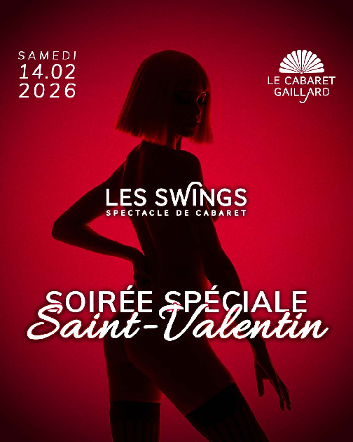 ANNULE-Charnel-Show spécial Saint Valentin-déjeuner spectacle (Le Cabaret Gaillard)