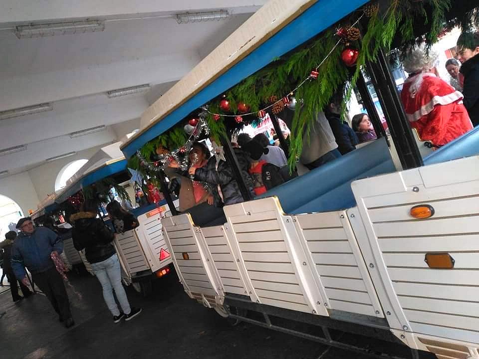 Petit train touristique - Noël