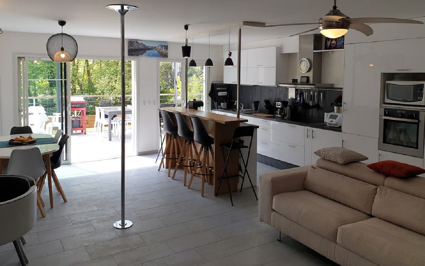 T5 bio dans villa d'Olivier