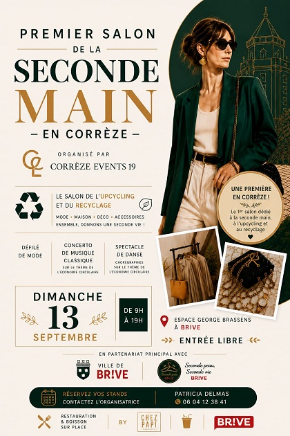 Salon de la seconde main (Halle Brassens) — visuel événement