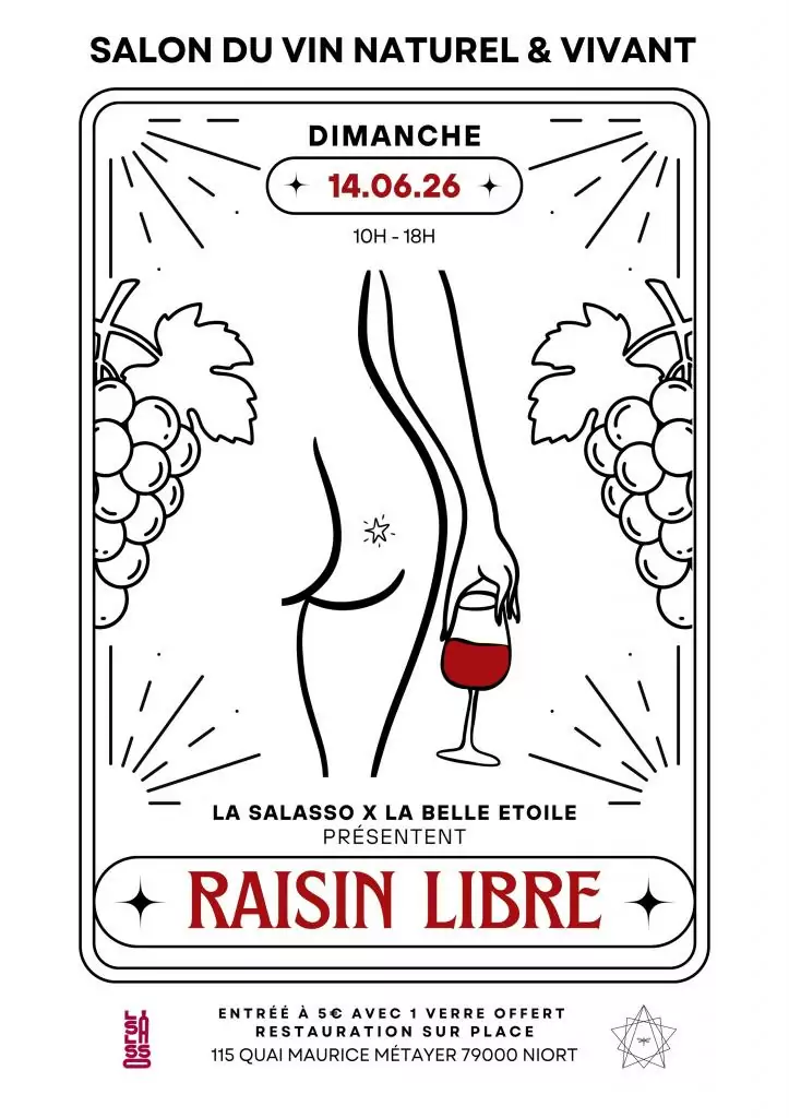 Salon du vin naturel et vivant à Niort — visuel événement