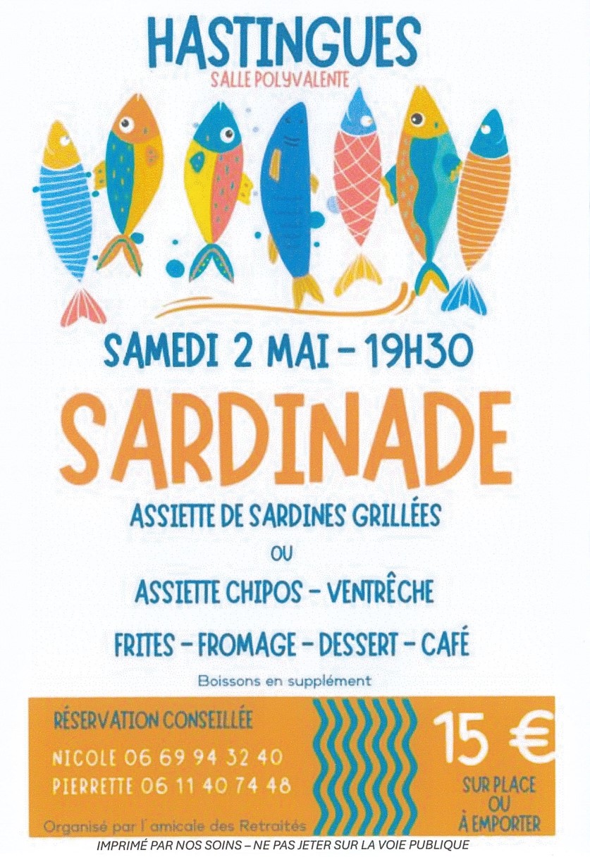 Sardinade — visuel événement