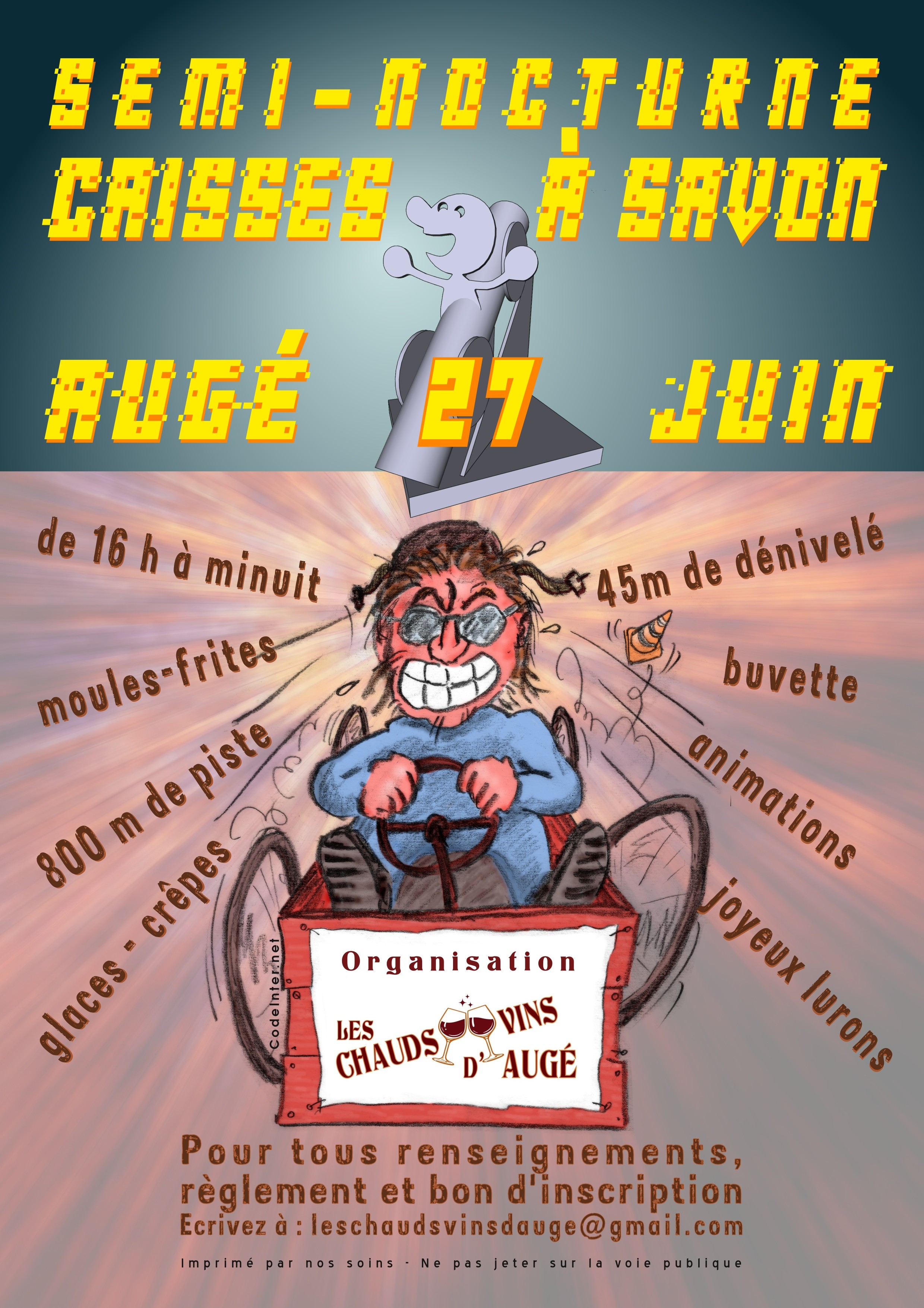 Descentes de caisses à savon — visuel événement