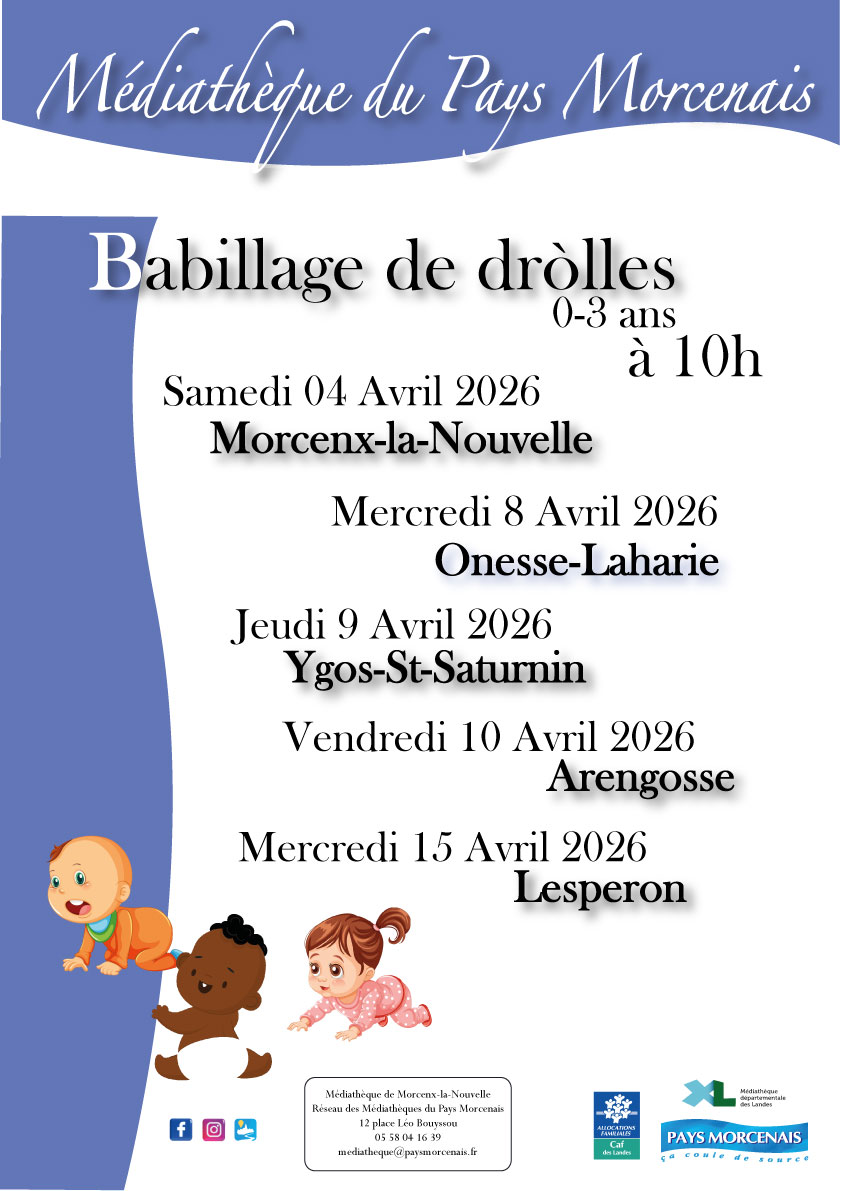 Babillage de dròlles-  Morcenx-La-Nouvelle, Morcenx-la-Nouvelle