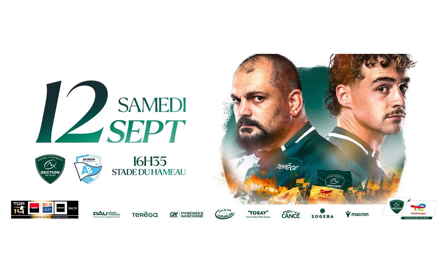 Rugby TOP14 - Section Vs Aviron Bayonnais