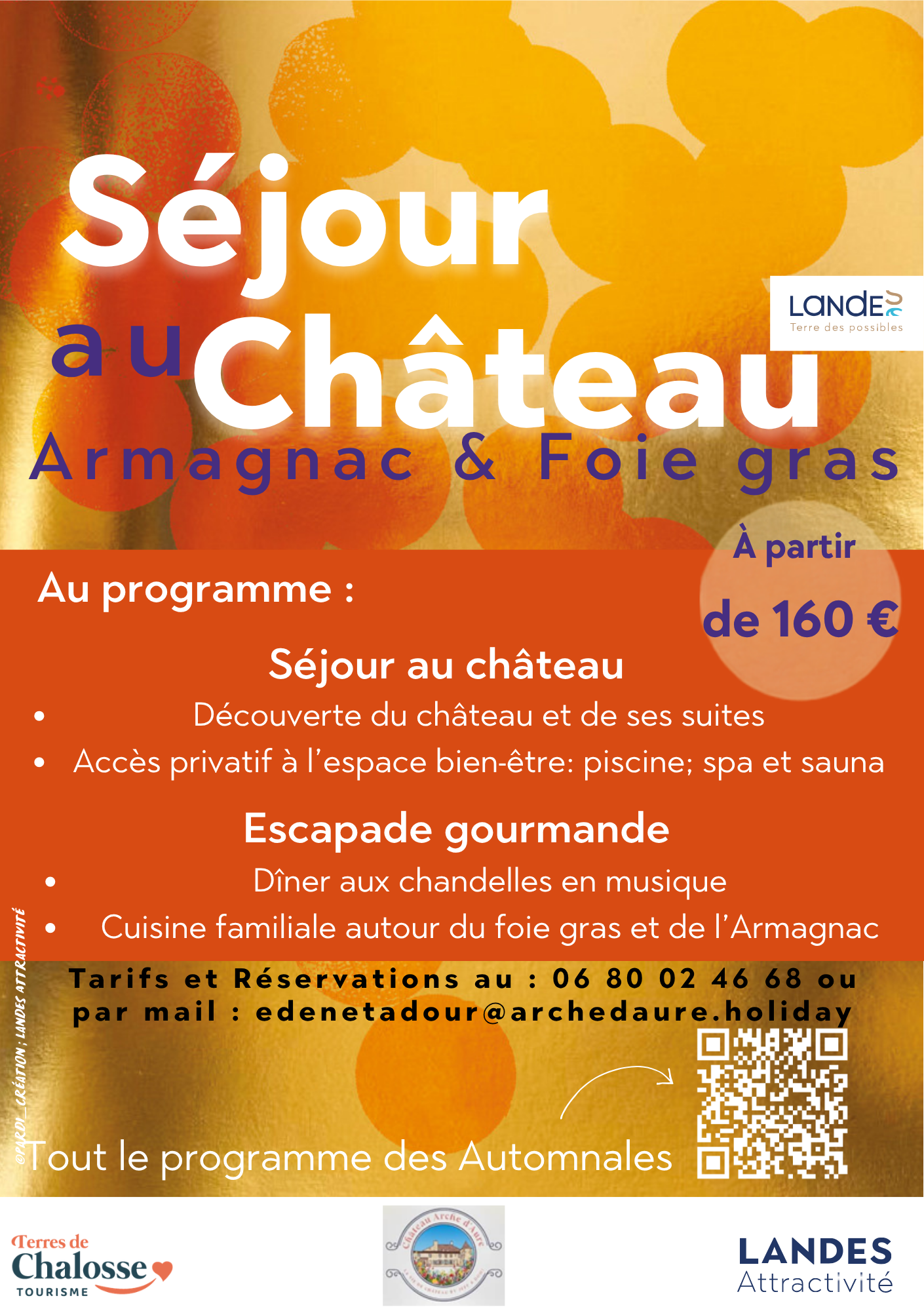 Offre de séjours "Automnales du foie gras et de l'armagnac" du 1er au 31 octobre 2026