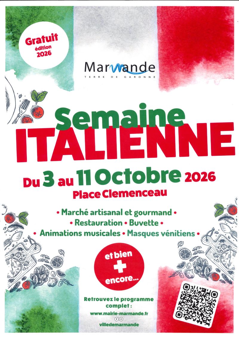 La semaine italienne - Marché gourmand italien