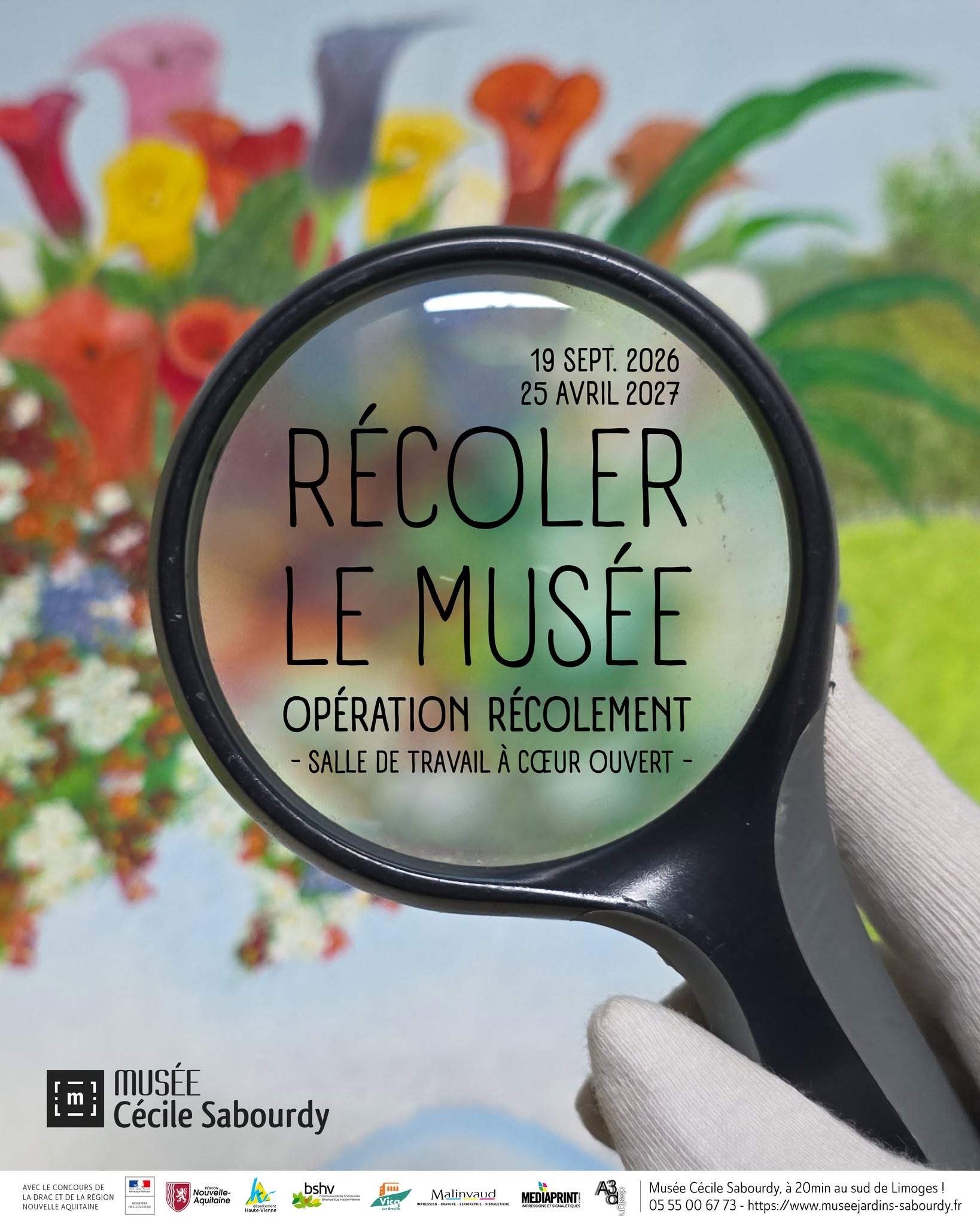 Récoler le musée au Musée Cécile Sabourdy