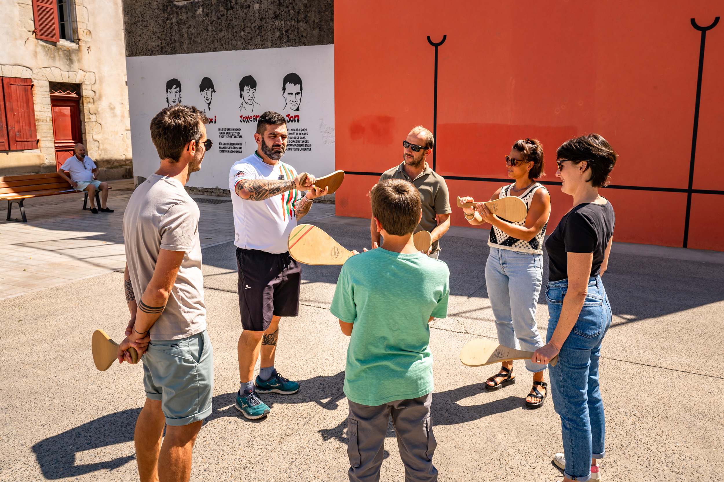 Initiation à la pelote basque
