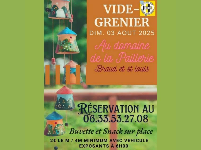 Brocante - Vide grenier à Braud