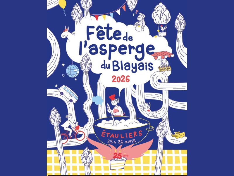 Fête de l'Asperge du Blayais — visuel événement