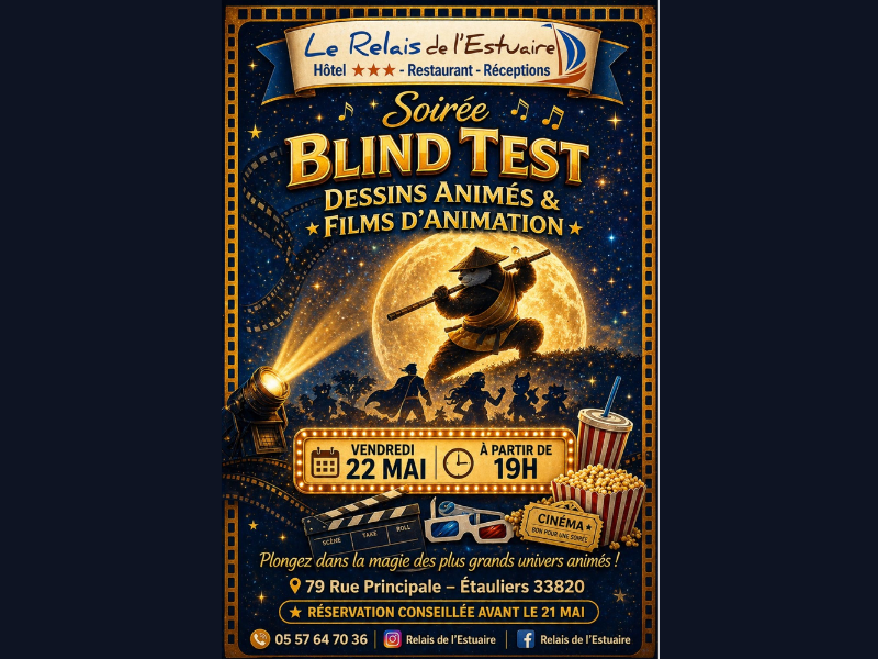 Soirée Blind Test au relais de l'estuaire