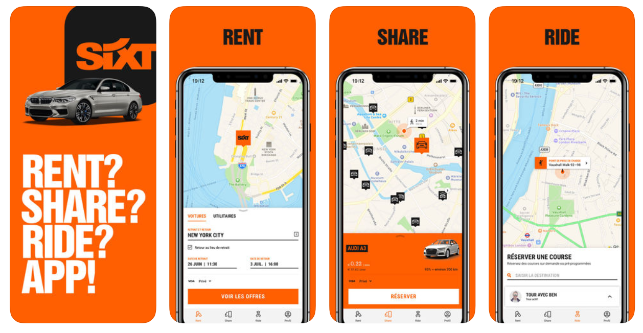 SIXT RIDE - Taxi - Transfert aéroport — photo 2