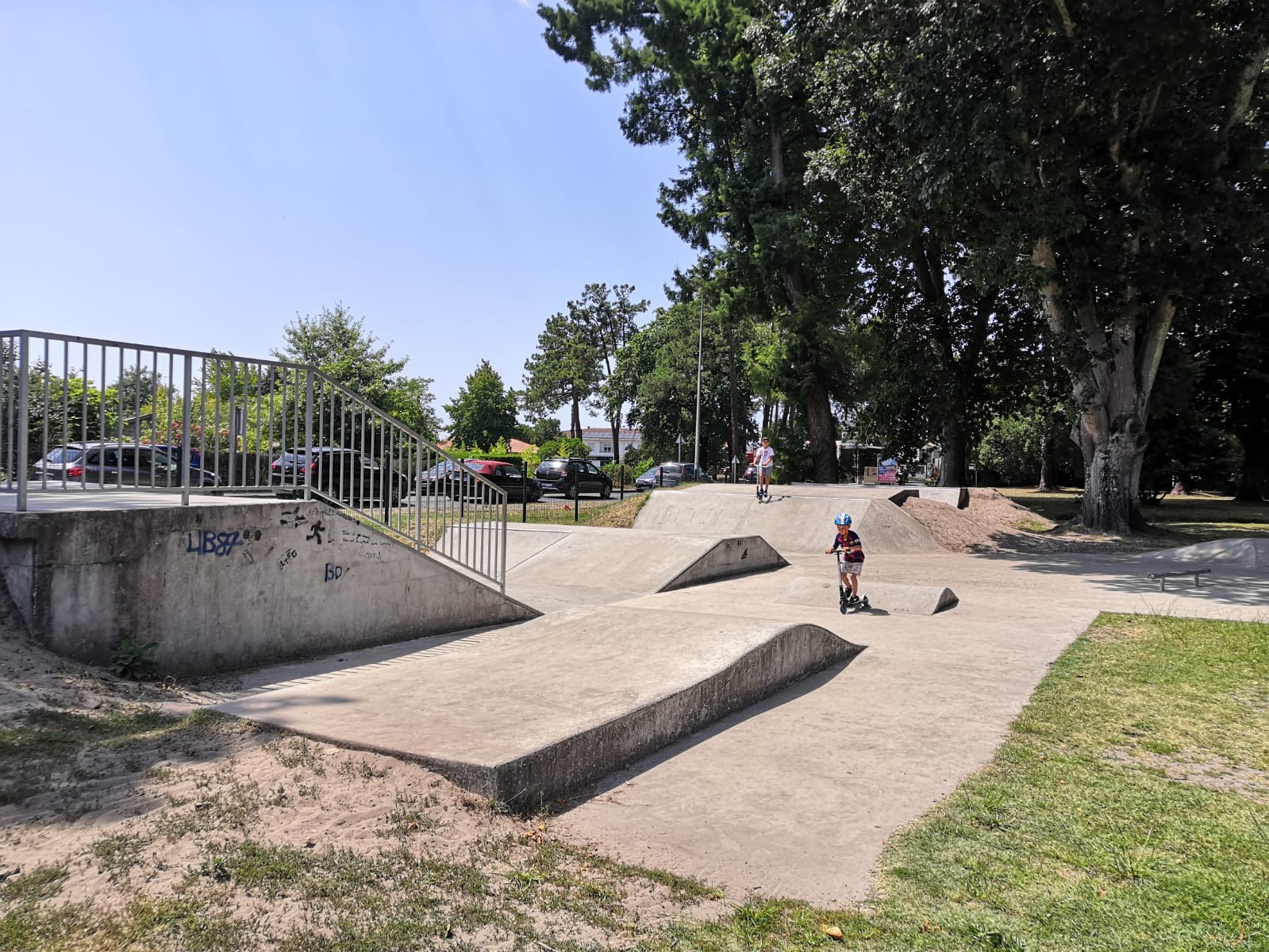 Skate parc de Parentis en Born