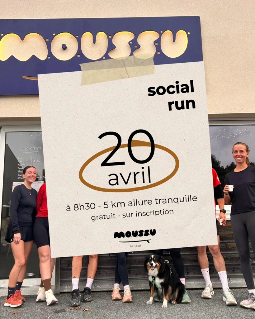 Social run du moussu — visuel événement