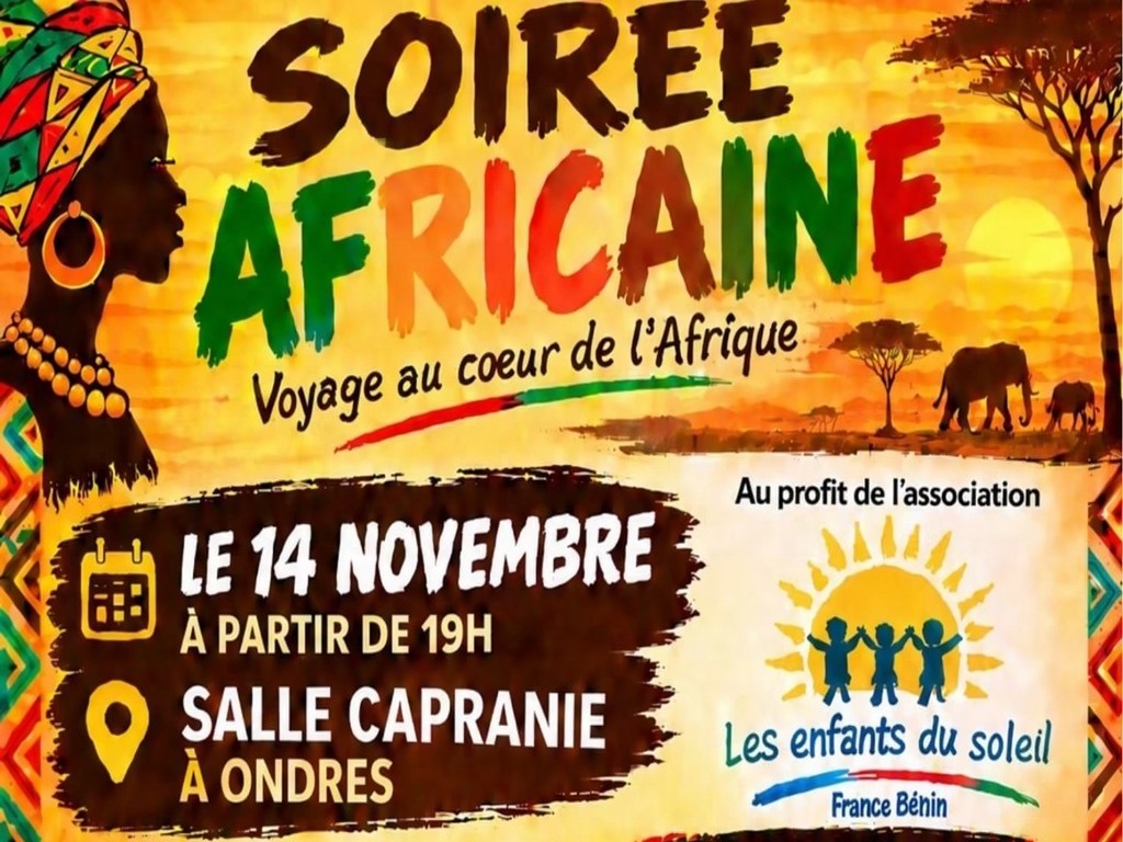 Soirée africaine avec concert