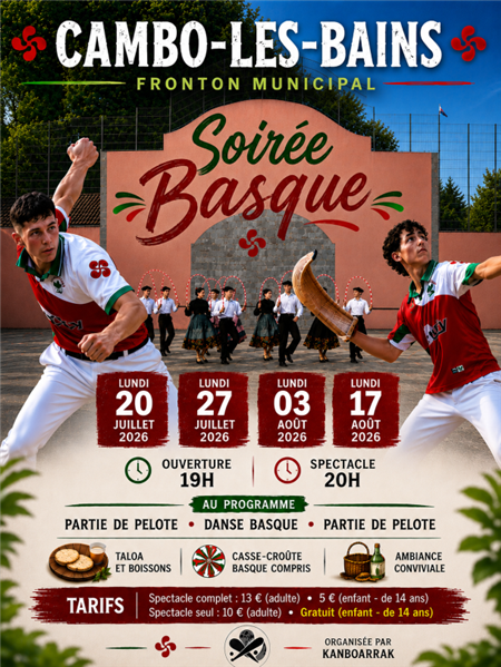 Soirée basque Soirée basque