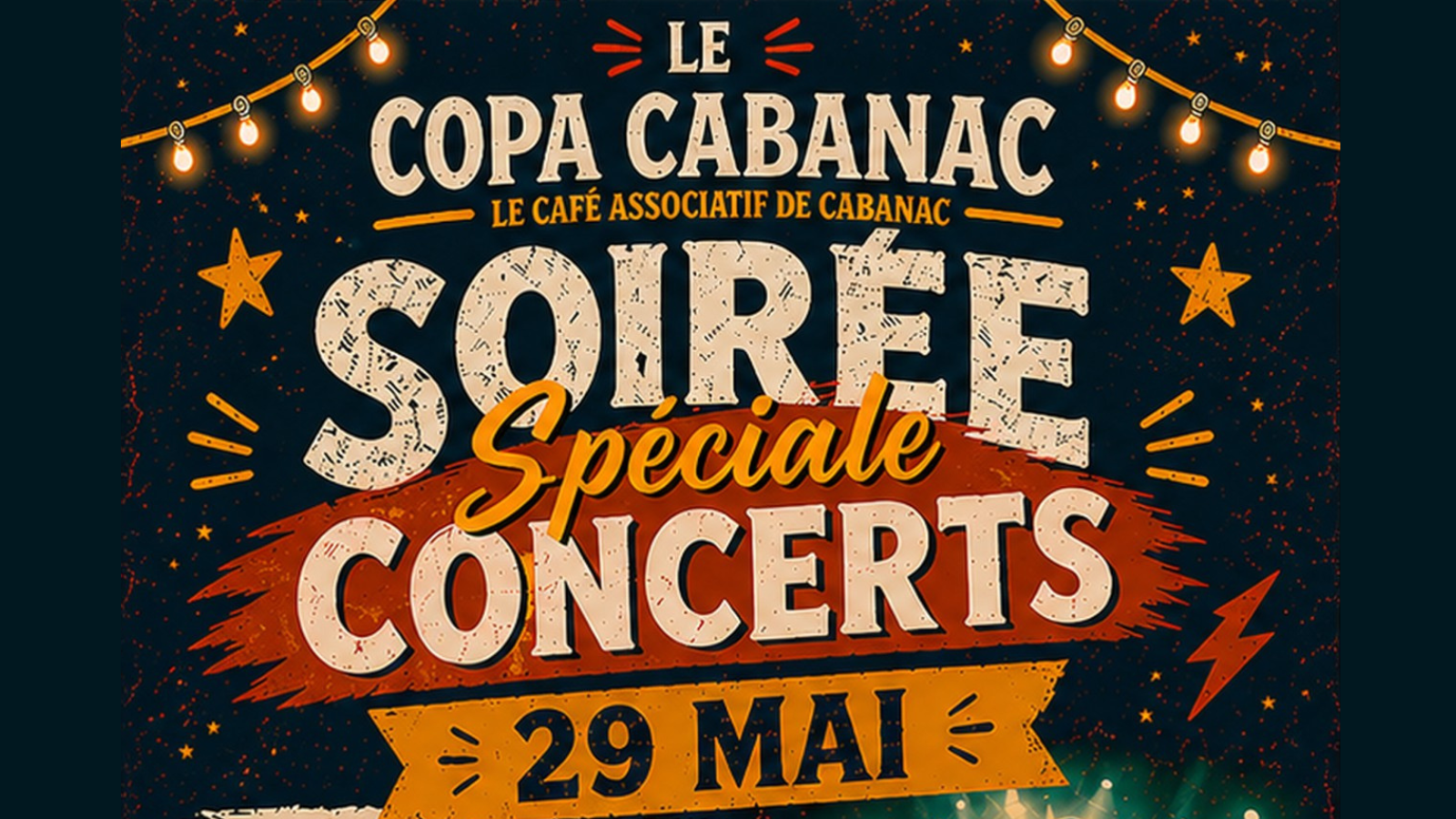 Soirée Concerts Copa Cabanac
