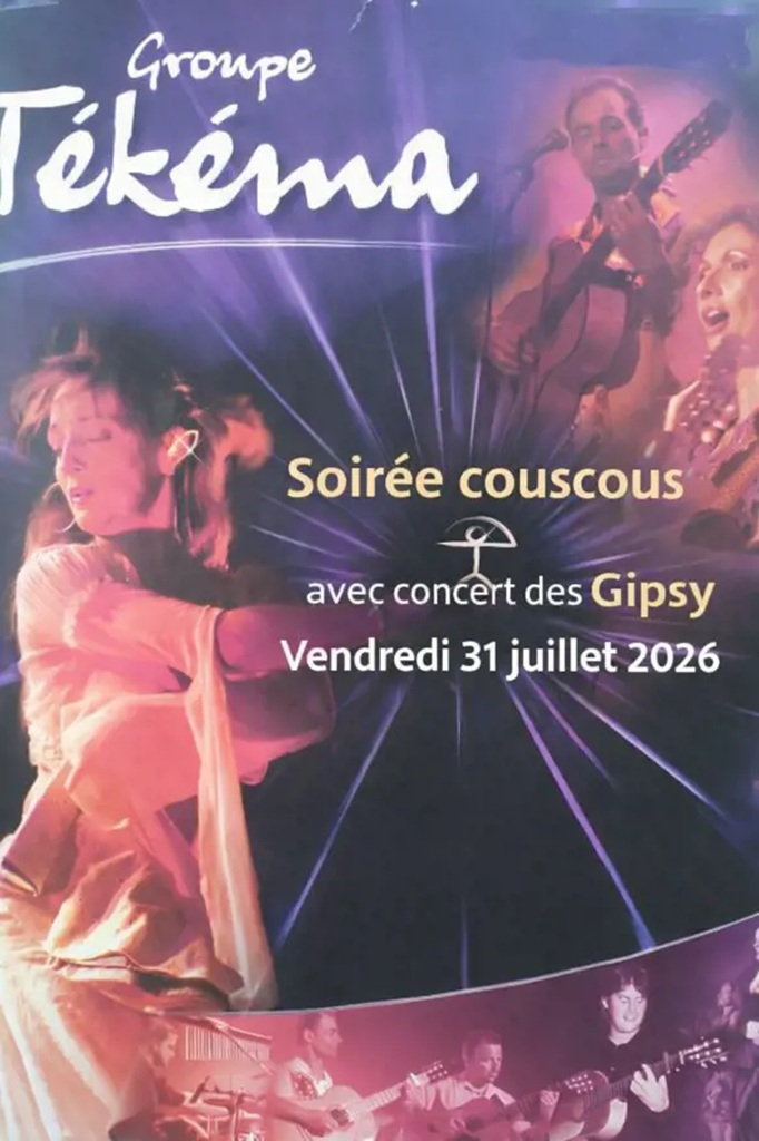 Soirée couscous Royal & concert gipsy