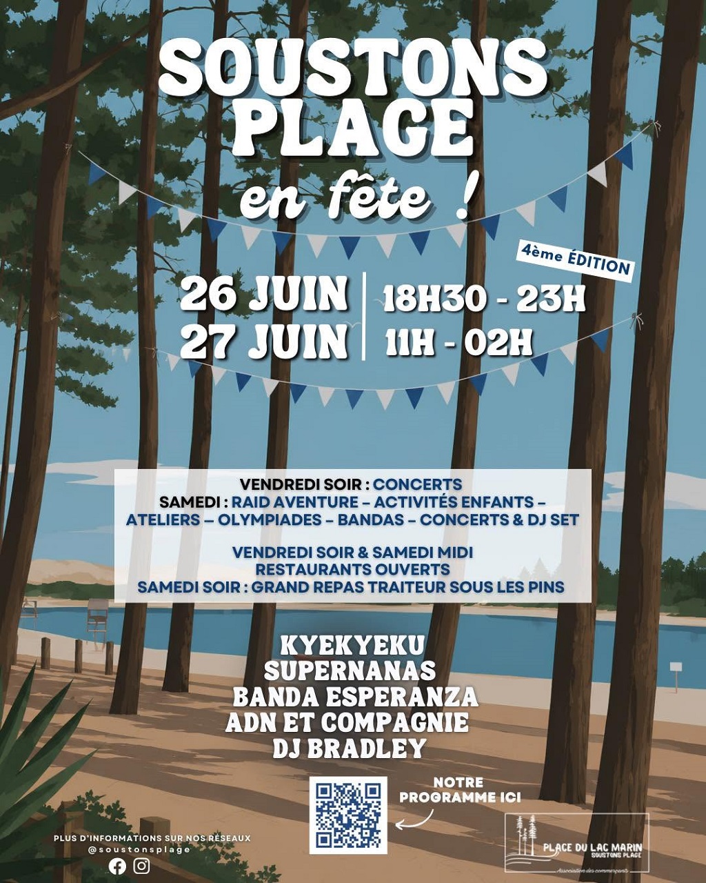 Soustons plage en fête