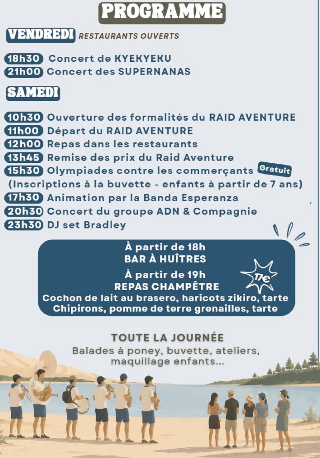 Soustons plage en fête
