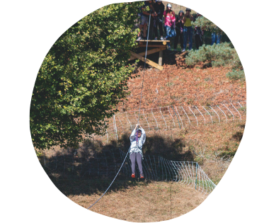 Domaine de Sédières : Descente en tyrolienne — visuel événement