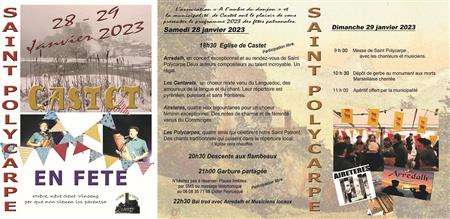 Castet en Fête - Saint Polycarpe Castet en Fête - Saint Polycarpe