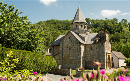 Église romane de l'Hôpital-Saint-Blaise Église romane de l'Hôpital-Saint-Blaise