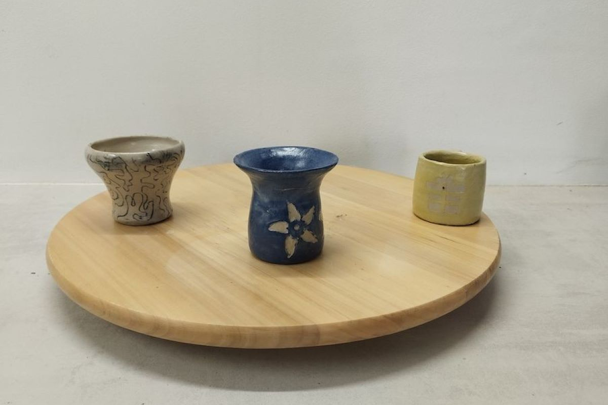 Stage poterie initiation au tournage — visuel événement