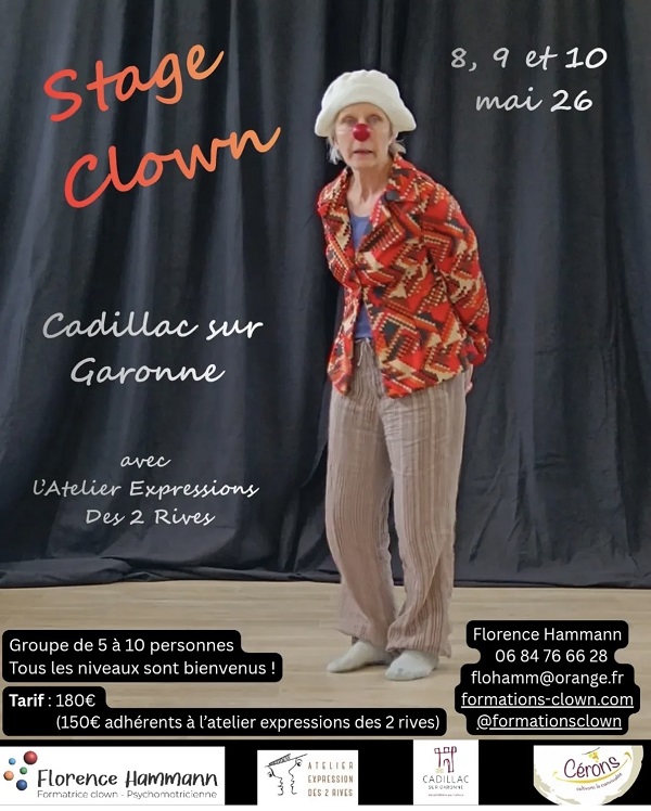 Stage clown