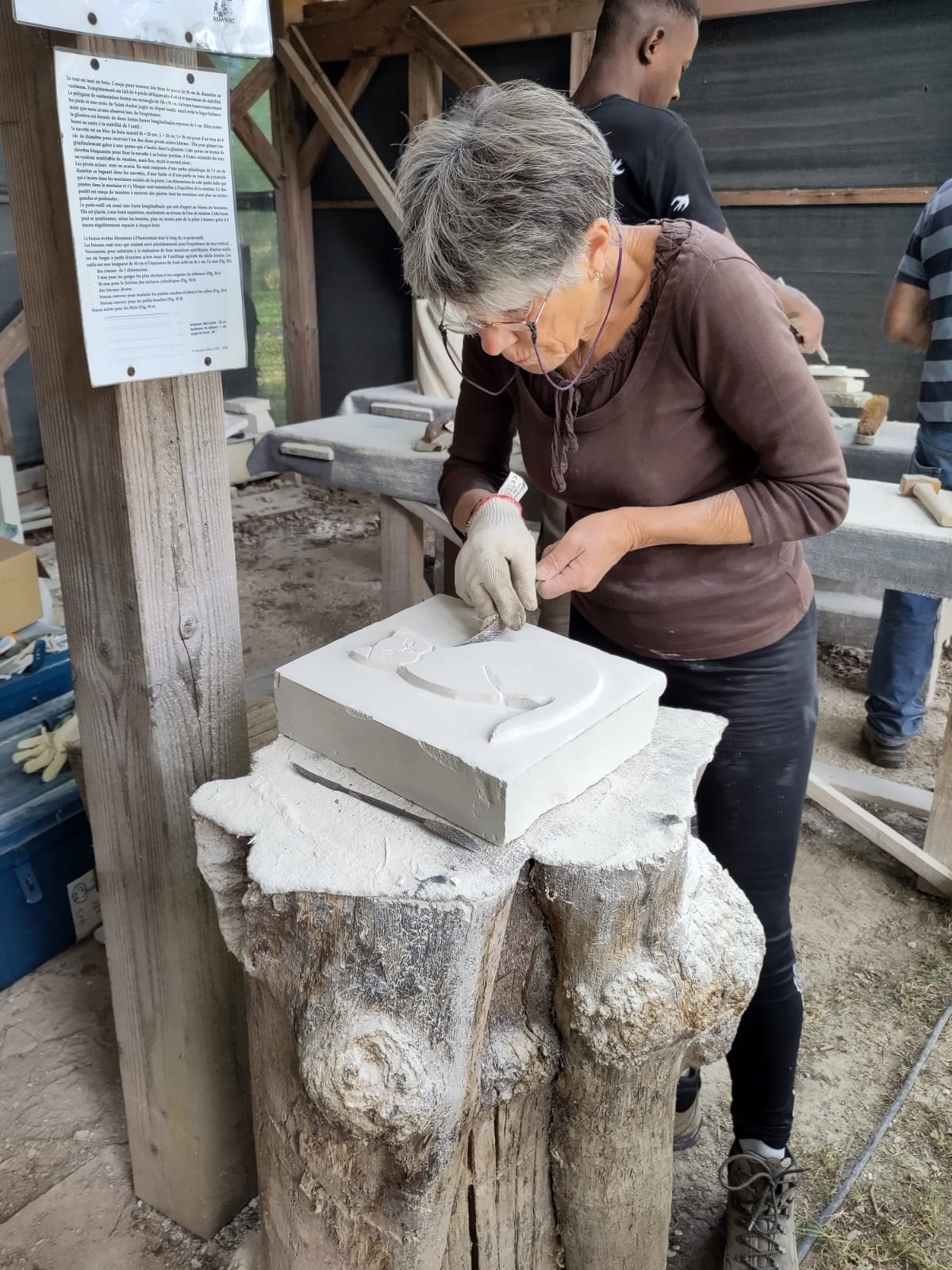 Stage chantier jeunes bénévoles, Maisonnais-sur-Tardoire