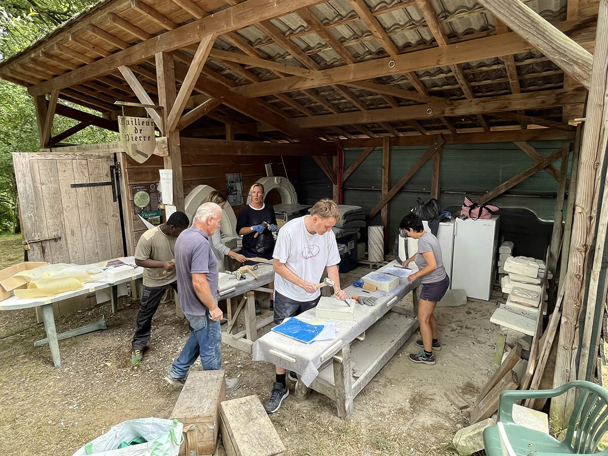 Stage chantier jeunes bénévoles, Maisonnais-sur-Tardoire - photo 4