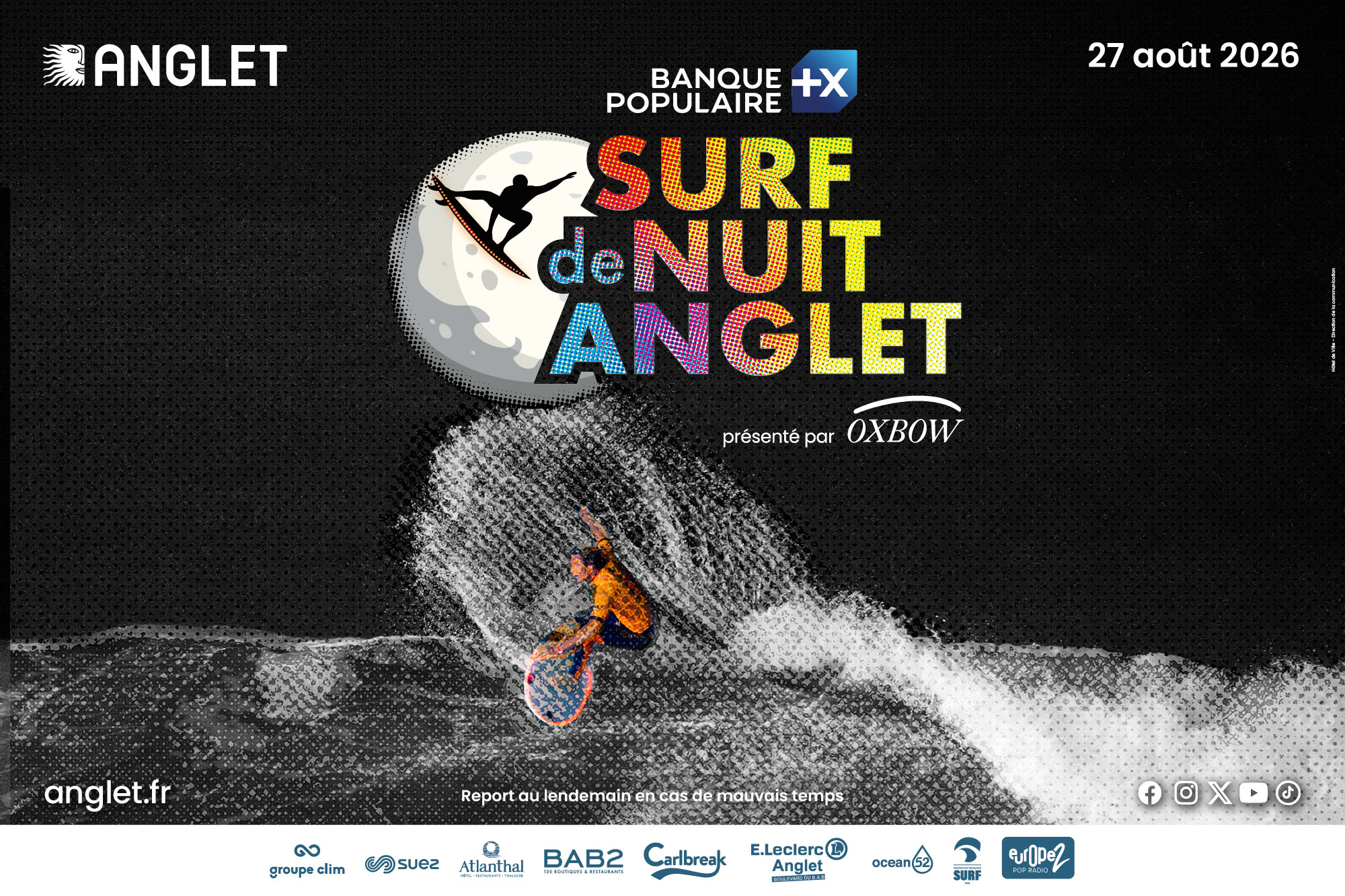 Banque Populaire Surf de Nuit Anglet, présenté par Oxbow