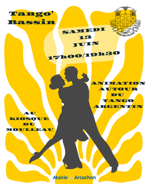 Tango'Bassin — visuel événement