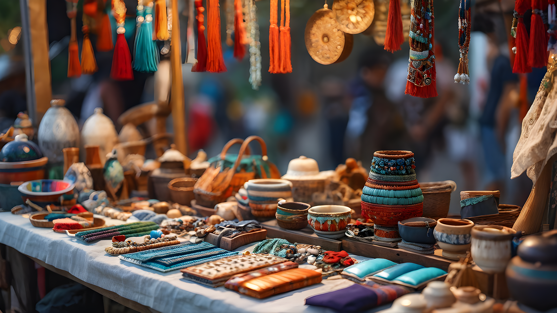 Affiche de Marché de créateurs et artisans d'art